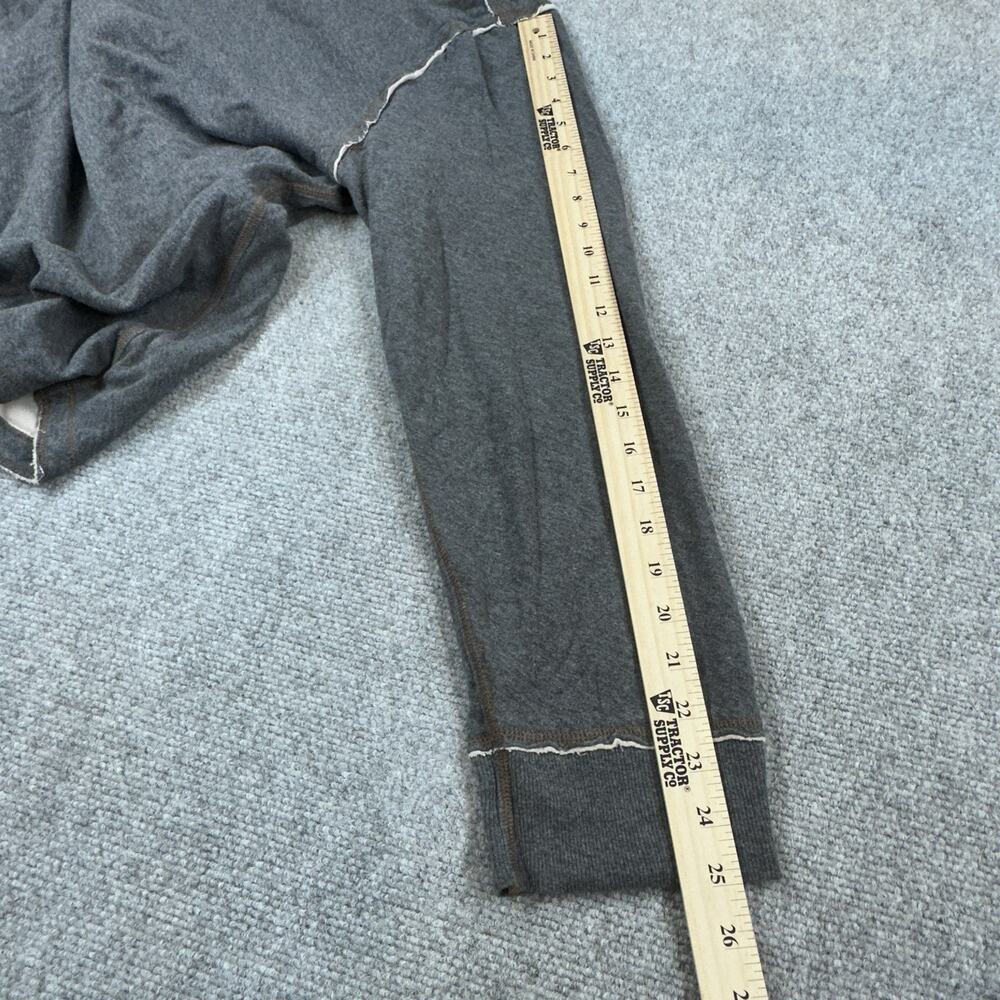 Carbon2Cobalt Kinetic Henley Shirt Mens XXL Gray Distressed Cotton Heritage - Picture 5 of 7